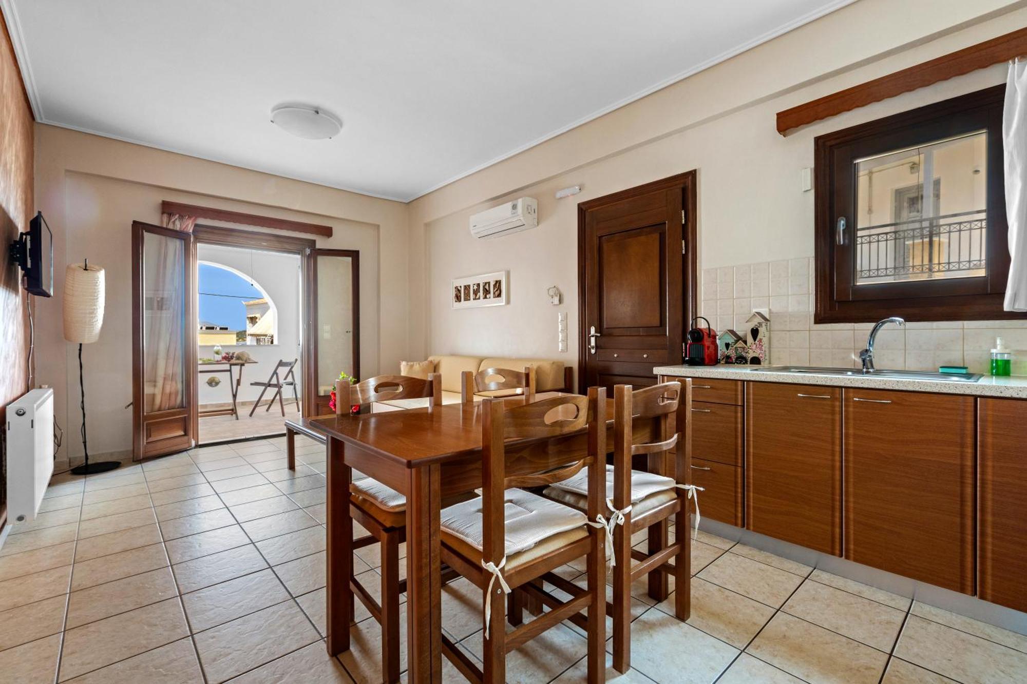 Spetses Center Comfy Apartment Ngoại thất bức ảnh